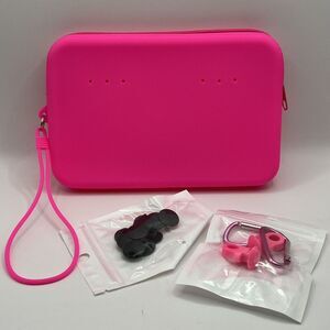 Silicone Phone Holder for Bogg‎ Bag, Soft Silicone Insert Wallet Charm Beach Bag